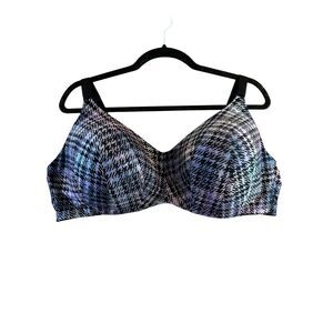 Torrid Curve Dream Wire-Free Bra Plaid 44D